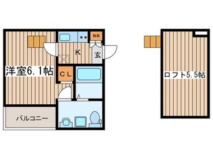 Bellecourの物件間取画像